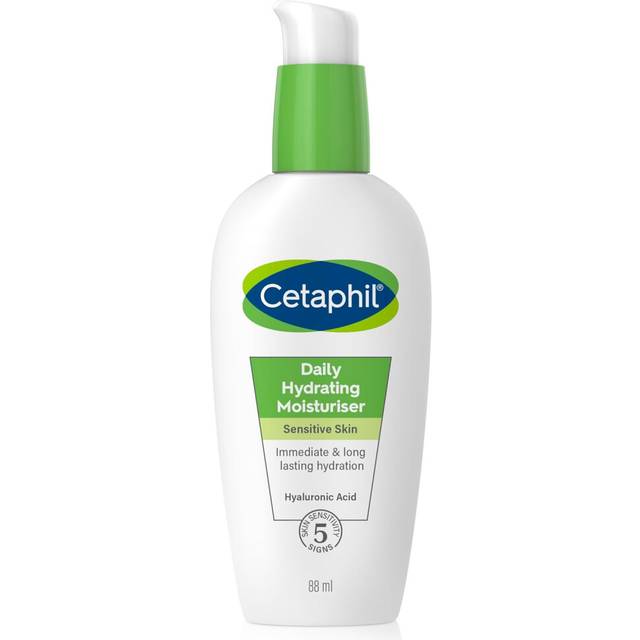 Cetaphil Daily Hydrating Face Moisturiser, 88ml, For Sensitive Skin, With Hyaluronic Acid