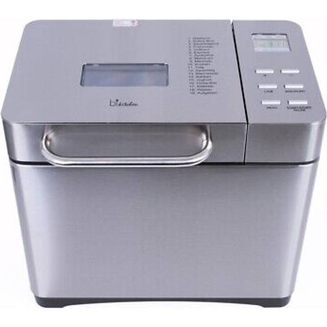Silva-Homeline bake 501 brödbakare, 19 bakprogram, 650 W, rostfritt stål, silver