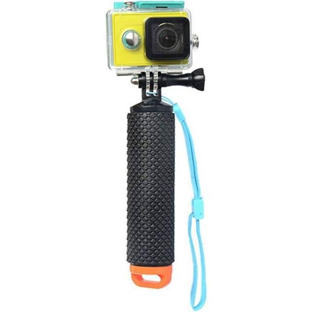 (a-Orange) Waterproof Floating Hand Grip Underwater Selfie Stick for Gopro Hero Session Pro Float Handle Diving Action Camera