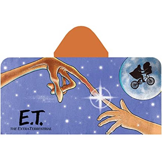 Franco Kids Bath and Beach Soft Cotton Terry Hooded Towel Wrap  24 in x 50 in  ET The Extra Terrestrial