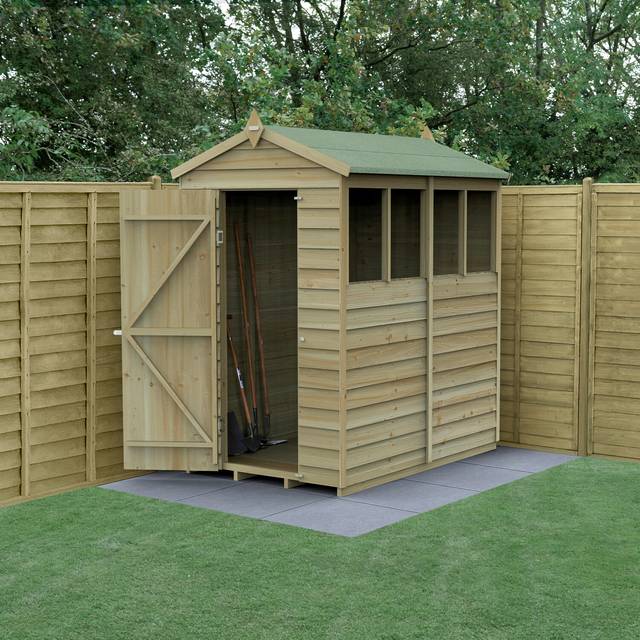 4LIFE Apex Shed 4x6 - Installation Included / Without Base / 4