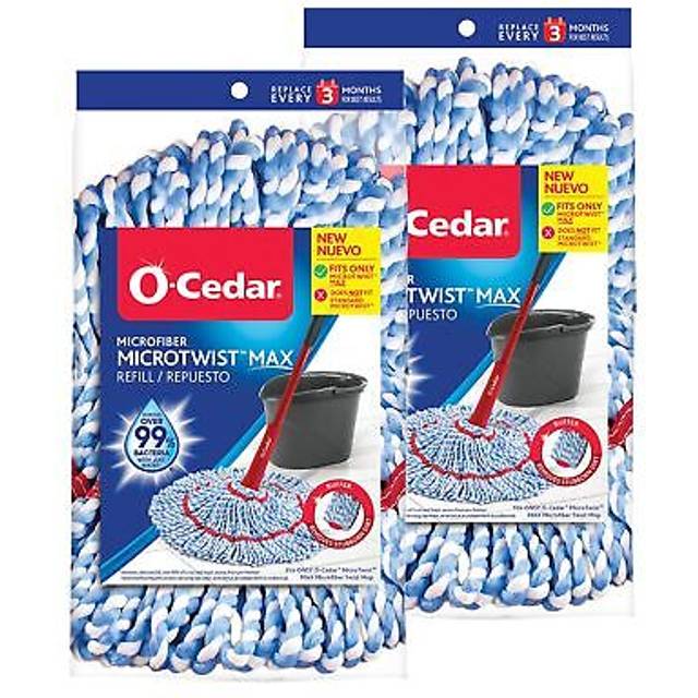 O-Cedar MicroTwist MAX Microfiber Refill (Pack of 2)