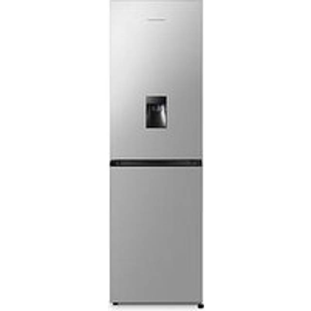 Fridgemaster MC55251DES 182cm High 60/40 No Frost Fridge Freezer - Silver - E Rated