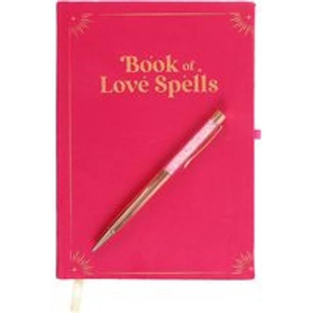 Something Different Book Of Love Spells Rose Quartz Notebook with Pen