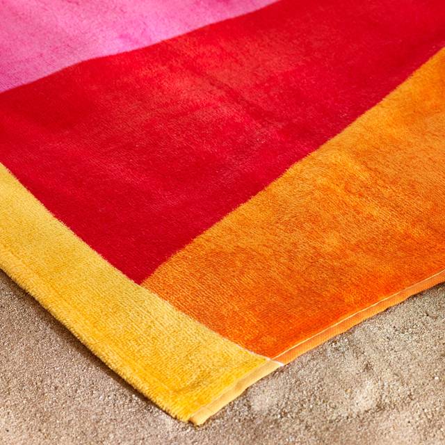 Catherine Lansfield Hello Summer Absorbent Beach Towel Multi