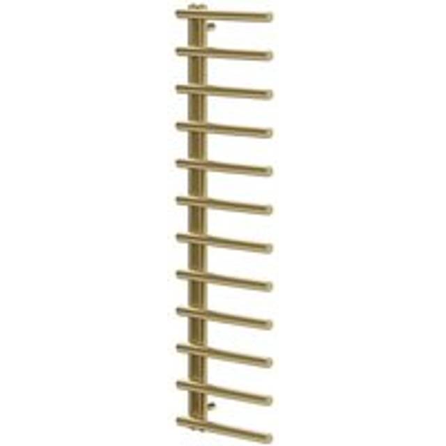 Wholesale Domestic Colore Mason Designer Heated Towel Rail | Brushed Brass | Mild Steel | 1750mm x 500mm