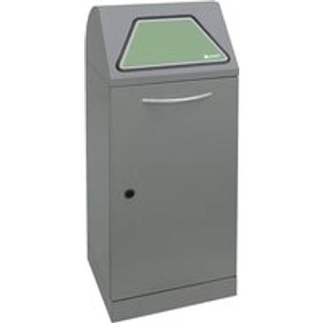 capacity 45 l, with inner container, capacity 45 l, with inner container, grey aluminium/structured
