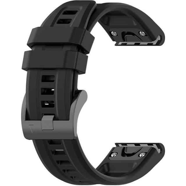 Armband till Garmin Fenix 7X 26mm - Svart