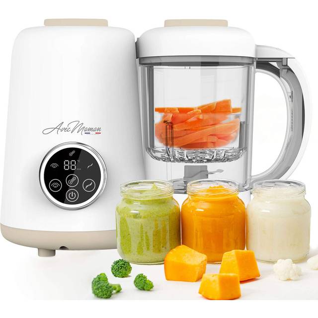 Baby Chef 4in1 Food Processor for Babies Steamer Blender Bottle Warmer Jar Warmer Multifunctional Baby Food Maker BPAFree Certified Safe New 2022