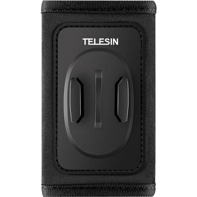TELESIN Backpack Shoulder Strap Bracket Mount for GoPro Hero / Insta360 /  SJCAM / DJI Action Accessories, Spec: Only Strap Mount