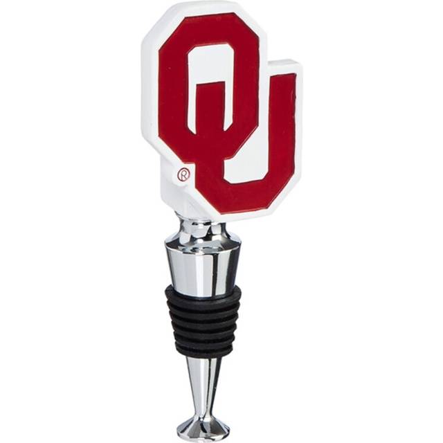 Oklahoma Sooners Wine Bottle Stopper Logo  Special Order