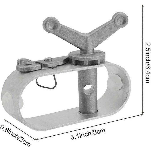 (As show, One size) 2pcs Swimming Pool Cover Clamp Wire Rope Tensioner - Pool Cover Winch, Aluminum Built Swimming Pool Winch, Pool Cover Tensioner -