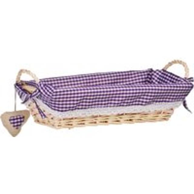 Premier Housewares Multi-purpose Stylish Rectangle Willow Storage Hamper Basket