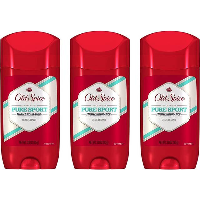 Old Spice Pure Sport High Endurance Deodorant Stick - 3Oz (Pack of 3)