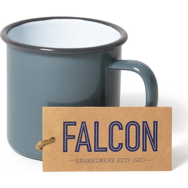 Falcon Enamelware Mug Pigeon Grey