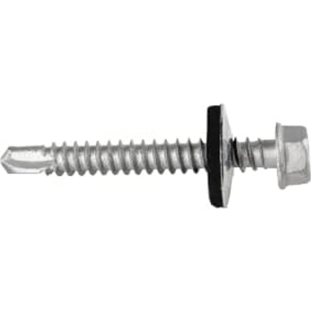 Roofing Self Drilling Screws - 5.5 x 45mm - Pack of 100 - Silver