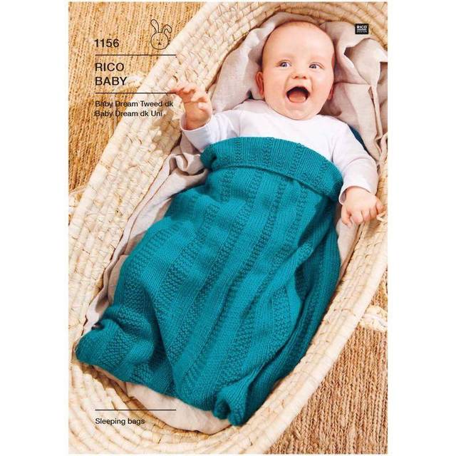 Rico Baby Dream Tweed DK 2 Designs of Sleeping Bags Pattern (1156)