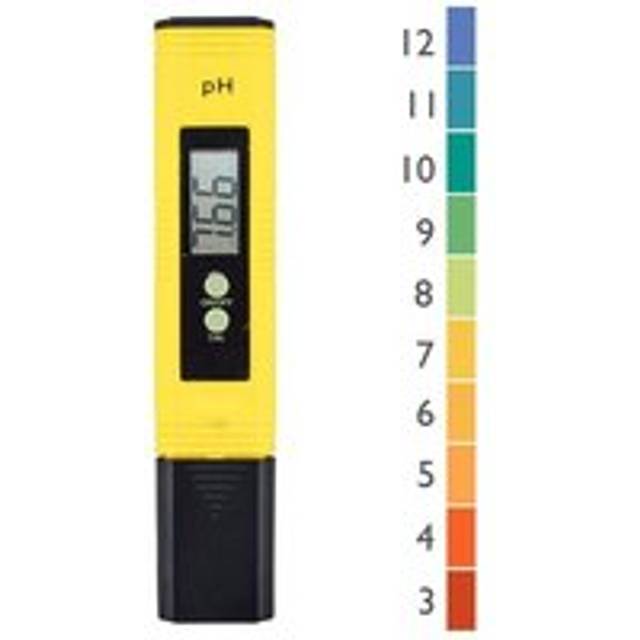 Memkey - Professional pH Tester, Automatic Calibration Function and 0.00-14.00 Measuring Range for Water, Portable Aquarium Hydroponic Swimming Pool