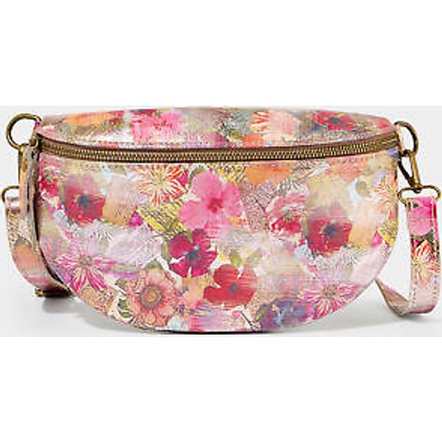 Women's Leather Print Glam Bum Bag - Gold - by Joe Browns - One Size