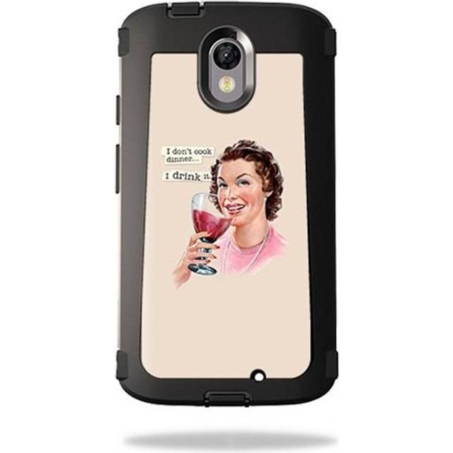 MightySkins OTDMODTUR2-Wine Cook Skin for Otterbox Defender Motorola Droid Turbo 2 - Wine Cook