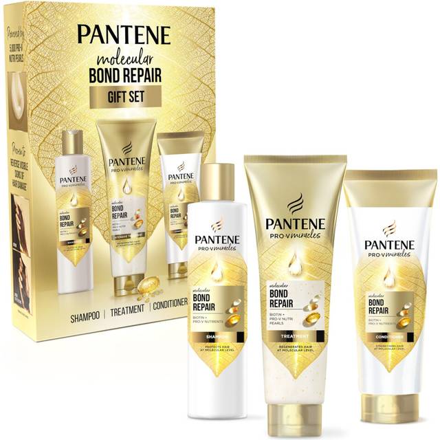 Molecular Bond Repair Gift Set: Shampoo, Conditioner, Treatment