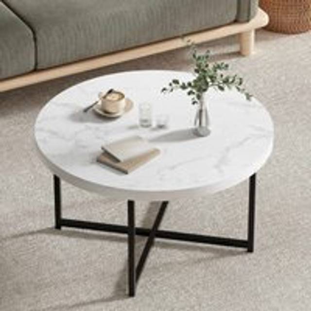 Mosley Faux Marble Coffee Table