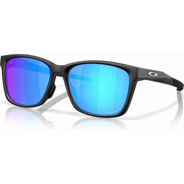 Oakley, Sunglasses, unisex, Black, 57 MM, Matte Black Sunglasses Prizm Sapphire