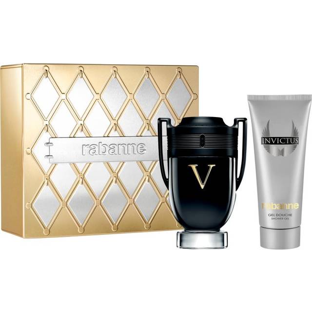 Rabanne Invictus Victory presentset för män Eau de Parfum 100ml + parfymerad duschgel 100ml
