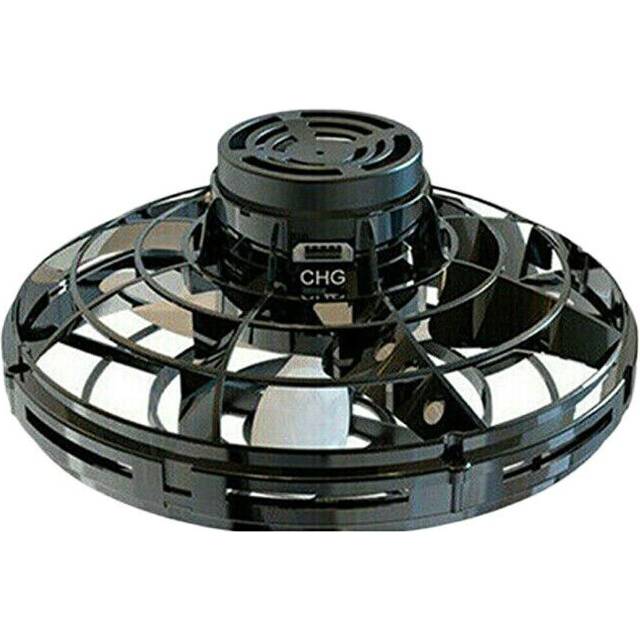 (Black ball) PRO Flying Ball Boomerang Fidget Spinner Toy Mini Drone Boy Girl Gifts Hover Orb