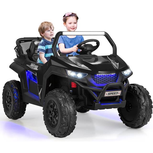 Kids Electric Ride On Car 2-Seater 12V  Battery Powered UTV With Remote Control