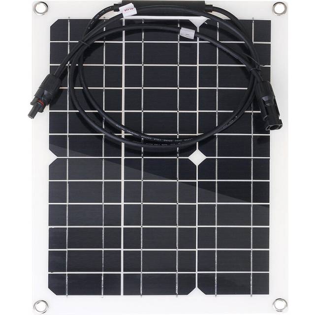 30W 18V Monocrystalline Solar Panel For Motorhome Boat Waterproof Solar Power Panel