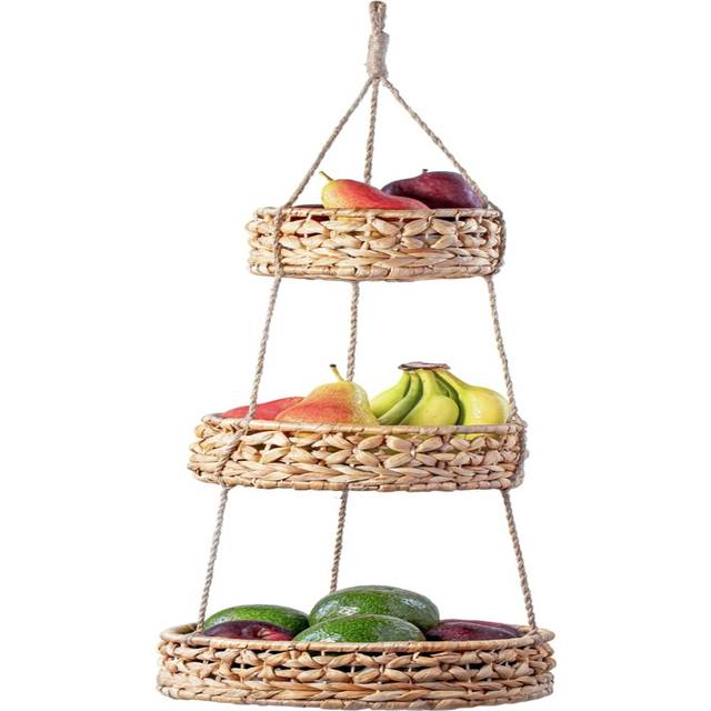 17 Stories Metal Fruit Basket - Brown