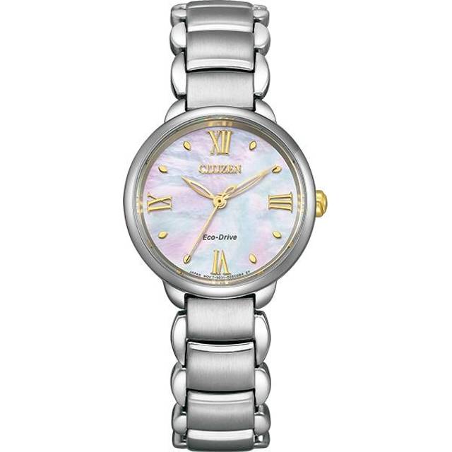 Citizen EM0927-87Y ( Watch L CITIZEN L Solar-powered Eco-Drive ROUND Collection) Round Watch Silver