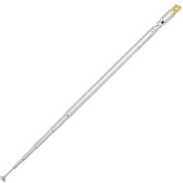 Fm am radio telescopic antenna replacement aerial 15cm to 65cm 6 sections 1pcs