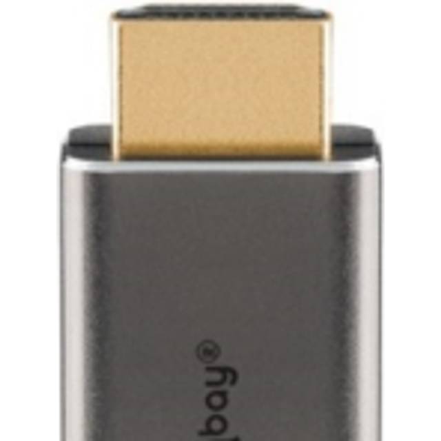 Goobay usb c to hdmi 2.0 cable - gold-plated connectors, ultra hd resolutions up