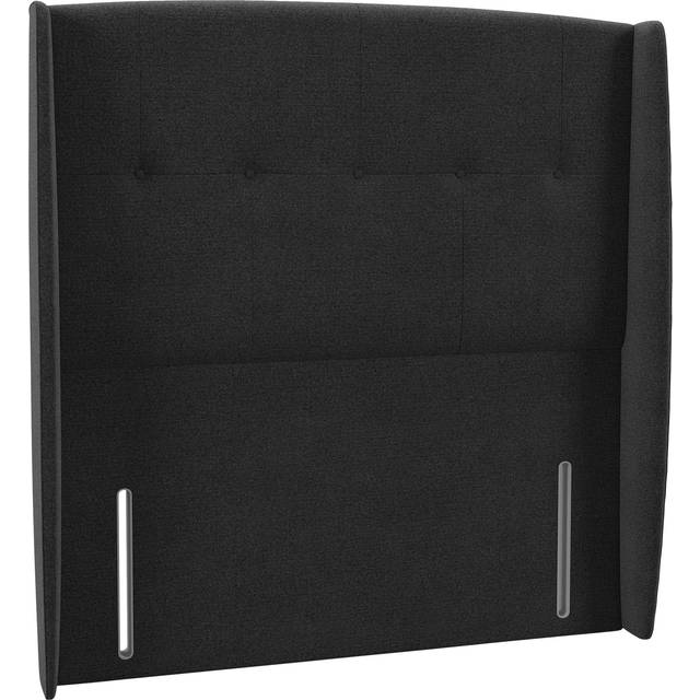 John Lewis Button Winged Full Depth Headboard, Super King Size