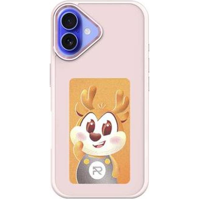 iPhone 16 Plus DIY E-InkCase NFC-fodral - Rosa