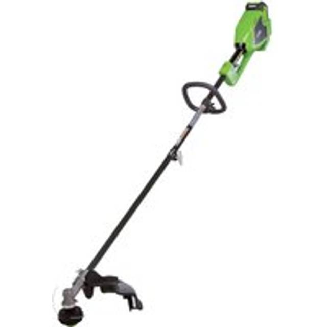 Greenworks GD40BC 40v Cordless Brushless Grass Trimmer 350mm 2 x 2ah Li-ion Battery Charger