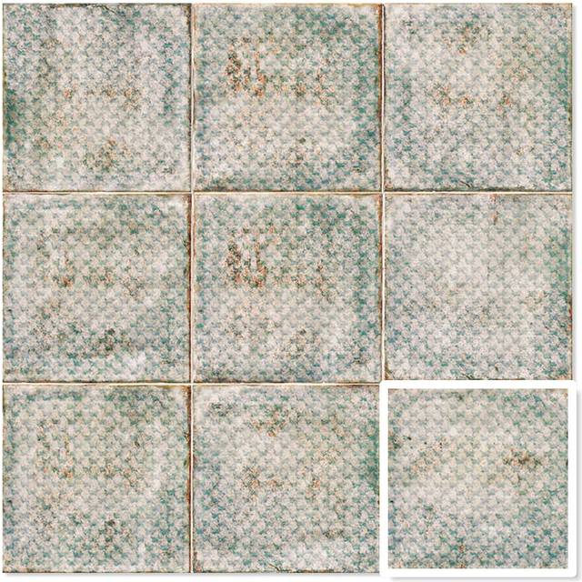 Mainzu Kakel Livorno Decor Sedan Satin 20x20 cm