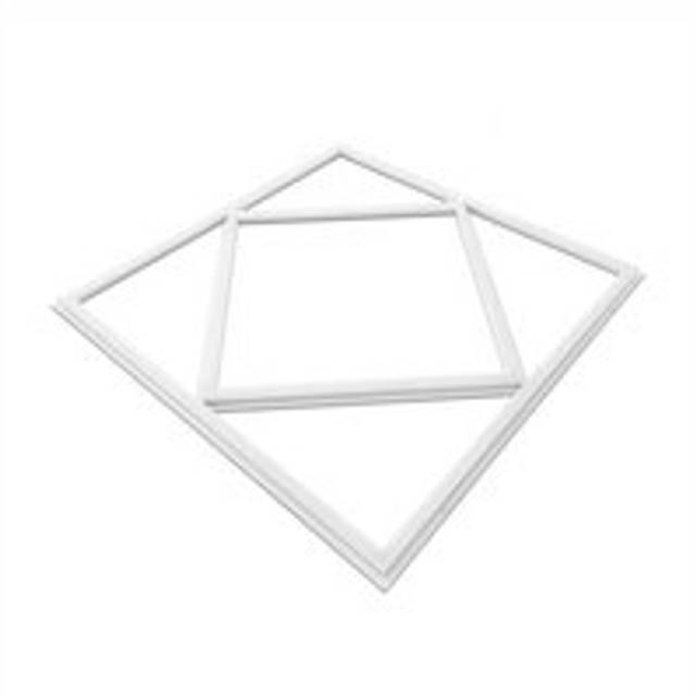 ENER-J Double Square Borderline LED Panel, 60x60 40W 4000 Lumens, 3 Years warranty, 6000K (Pack of 2) White One Size