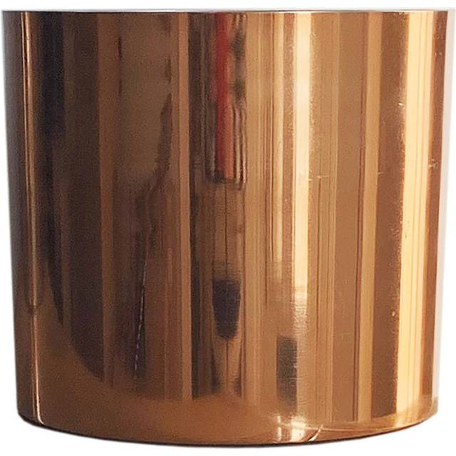 Metal Cachepot - Copper (18cm H X 20cm W X 20cm D)