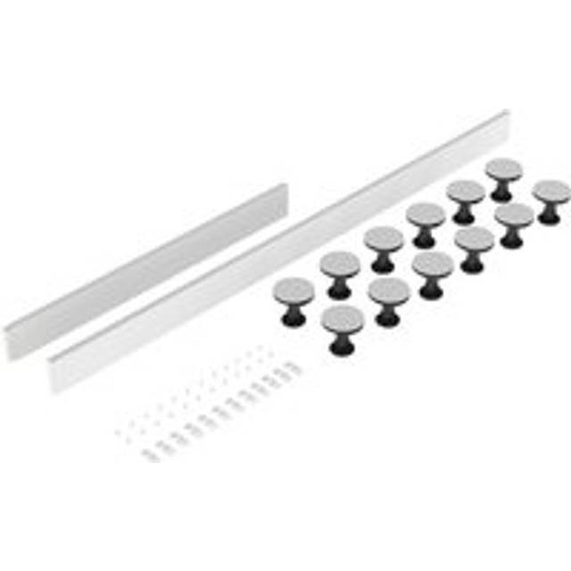 Hudson Reed - Nuie White Leg and Plinth Kit for 1300mm to 1800mm Long Rectangular and Walk In Shower Trays - LEG4W