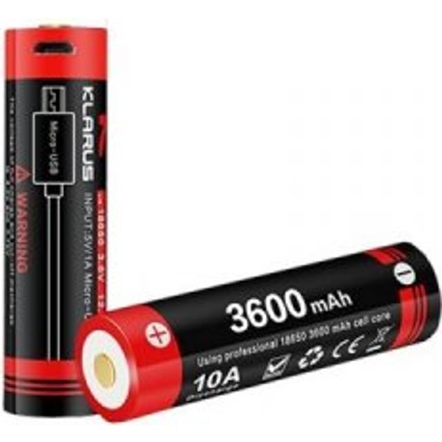 Klarus 18GT-36UR 3600mAh - Laddningsbart Batteri