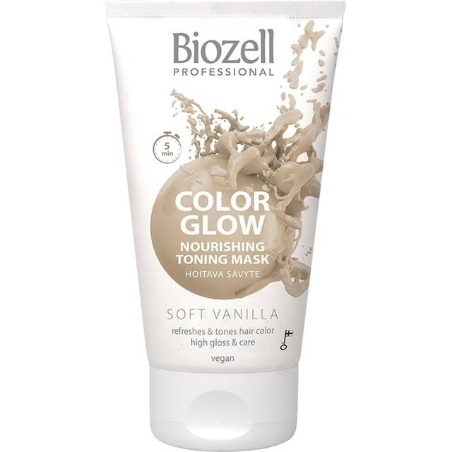 Biozell Color Glow Nourishing Toning Mask Soft Vanilla 150 ml