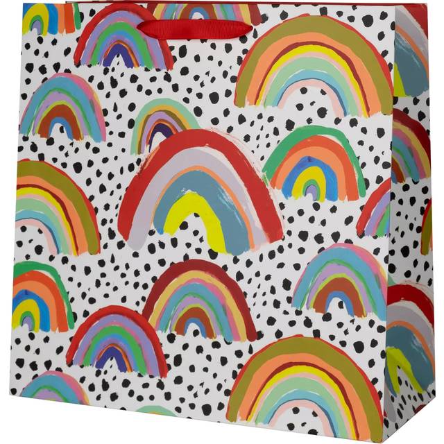 Eleanor Bowmer Rainbow Gift Bag, Multi, Medium