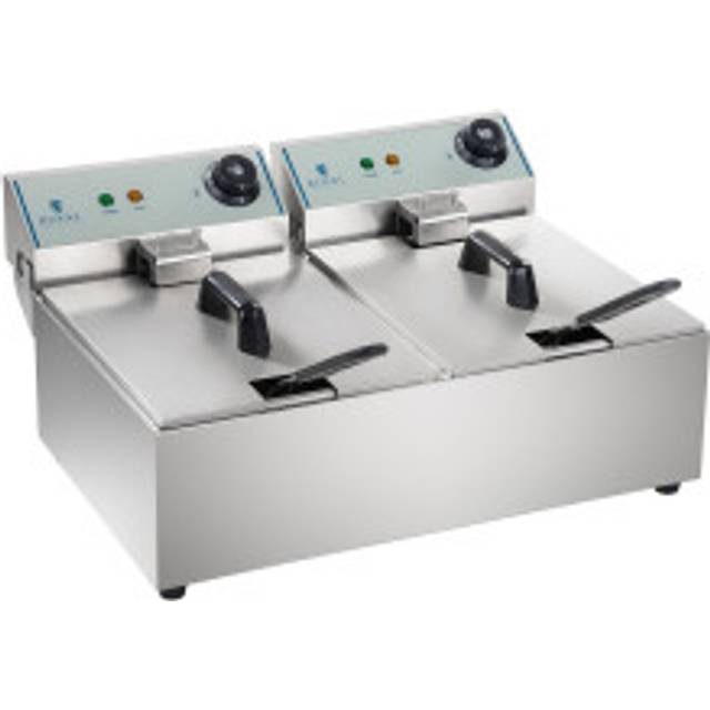 Dubbel elektrisk fritös 2x5L