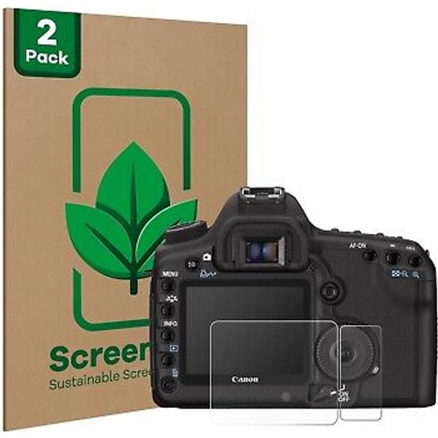 2x screenleaf screen protector for canon eos 5d mark ii sustainable protection