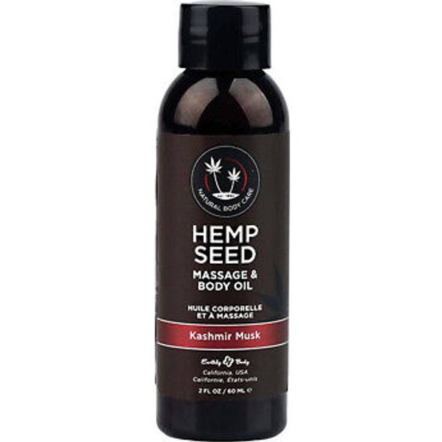 Hemp Seed Massage Oil - Kashmir Musk - 2 oz.