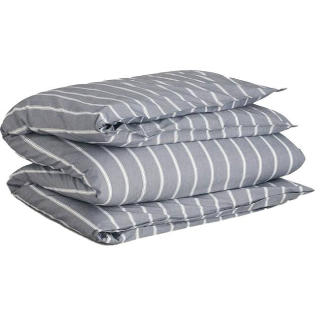 Gant Home - Oxford Stripe Påslakan 150x210 Cm - Marine