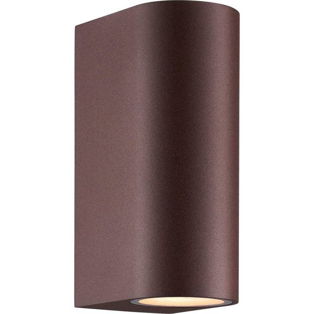 Nordlux - Dion Double Outdoor Wall Lamp IP44 Rustfarvet